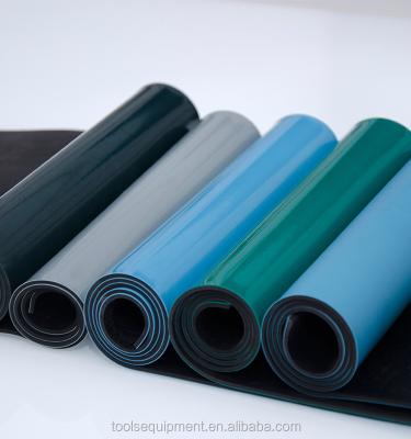 China Customize Table Rubber ESD Mat Ground Antistatic For Electronic Production Line for sale
