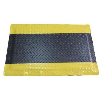 China Ergonomic Rubber ESD PVC Tile Anti Static Flooring Mat Anti Fatigue Te koop