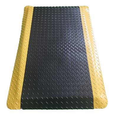 China PVC Industrial Clean Room Anti Static Flooring Mat Anti Fatigue ESD Rubber for sale