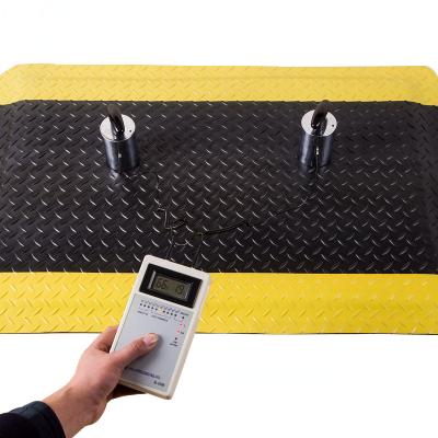 中国 Elastic Industrial Clean Room Anti Static Flooring Mat Anti Fatigue ESD 販売のため