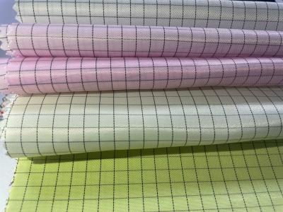 中国 5mm Strip Cloth Anti Static Polyester Conductive Cleanroom Cloth Antistatic ESD Fabric 販売のため