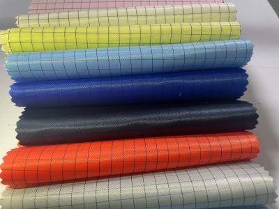 China Anti Static Conductive 65% Polyester 35% Cotton Twill Fabric For Esd Clothing for sale
