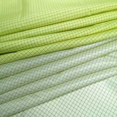 China Knitted Anti Static ESD Fabrics 108gsm Anti Static Polyester Fabric for sale