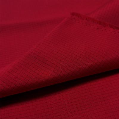 China Polyester Antistatic ESD Fabrics 5mm Stripe 2.5mm Grid for Cleanroom for sale