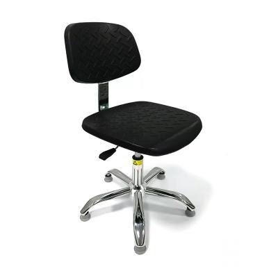 China 330mm Anti Static Lab Chair Conductive PU Foam Chair With Backrest for sale