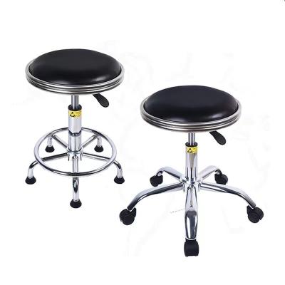 China Office ESD Anti Static Lab Chair PU Leather Industrial Lab Furniture for sale