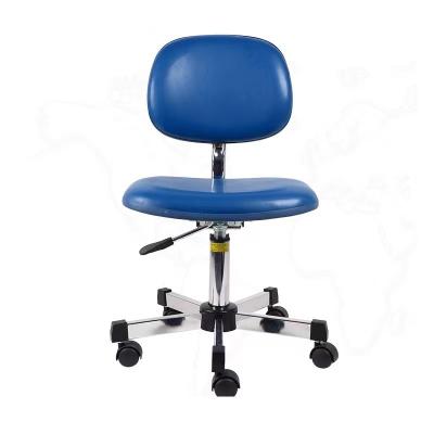 China ESD Ergonomic Lab Chair Height Adjustable Anti Static For Cleanroom for sale