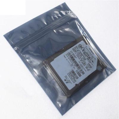 China HDD Plastic LDPE Anti Static Bag Packaging Ziplock Printed ESD Shielding for sale