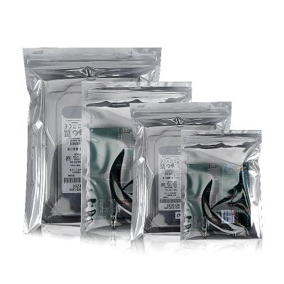 China Transparent Customized Logo Anti Static ESD Bags Shielding Bag ZipLock for sale