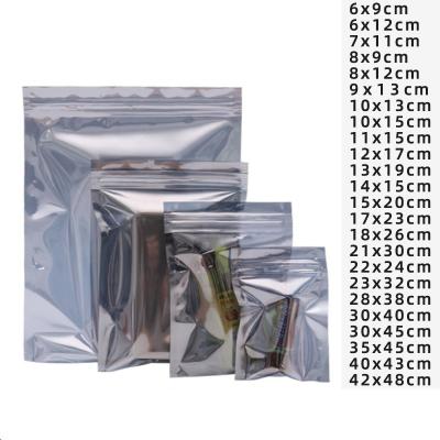China Kraft paper ESD Static Shielding Bag Heat Seal Zipper Plastic Clear Mylar for sale