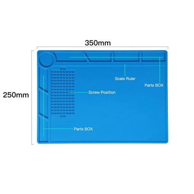 China Customized Heat Resistant ESD Soldering Mat Repair Insulator Anti Static Computer Mat for sale