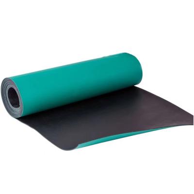 China 2mm Blue ESD Anti Static Grounding Mat Rubber Workbench Matting Roll for sale