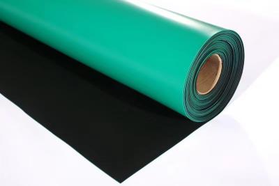 China Green 3mm Thick ESD Table Mat Silicone Sheet Rubber For Workbench for sale
