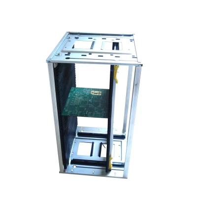 China Alta temperatura antiestática ajustável da cremalheira de compartimento do PWB SMT à venda