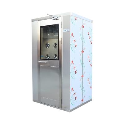 China GMP Standard SUS201 Clean Room Air Shower Booth Stainless Steel for sale