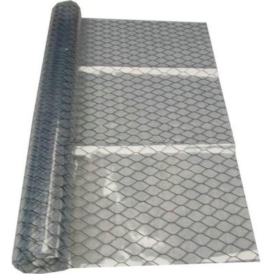China Cleanroom Anti Static ESD PVC Grid Curtain Sheet 1.37m*30m*0.3mm for sale