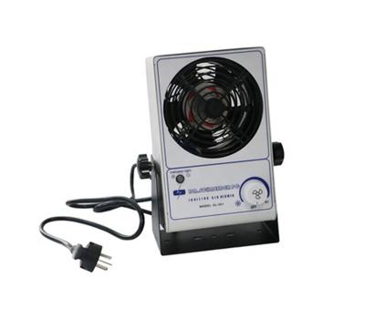 China 220V 50Hz Horizontal Quickly Bench Top ESD Ionizer Fan Shock Protection for sale