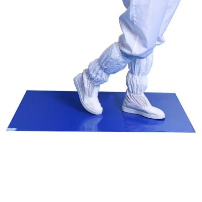 China Adhesive 30layers LDPE Clean Room Mats Dust Control antimicrobial floor mat for sale