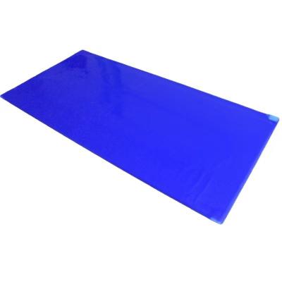 China 30 Layers Cleanroom Antistatic ESD Sticky Mat 18*36 Antibacterial Sticky Mat for sale