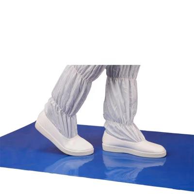 China Disposable Blue Cleanroom Sticky Mat Floor For Hospital Cleanroom Use for sale