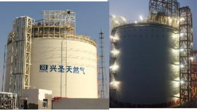 China Flat Bottom Single Containment LNG Storage Tank 30000m3 en venta