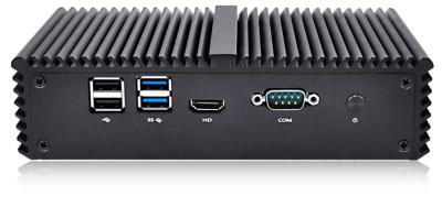 China Intel Core I5 Mini Pc With 4xLAN Ports , Dual Hdmi Mini Pc For Industry Project for sale