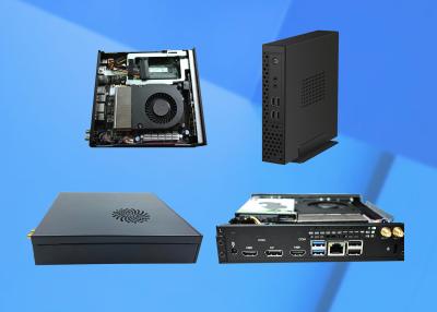 China Buen ITX de enfriamiento de la PC del Barebones de AMD de la solución mini, temperatura de trabajo amplia de la PC de IPC en venta