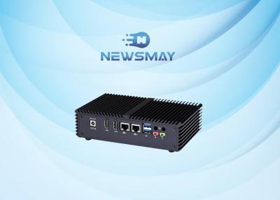 China LAN industrial X 2 Intel I5 de la PC de la caja metálica el mini se dobla Core/4xUSB 3.0/HDMI X2 en venta