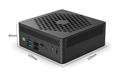China Intel Jasper Lake N5105 Thin Client PC 12V 2.5A Support EMMC M.2 2280 SSD for sale
