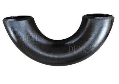 China 1.5D 3D 5D 6D 8D 10D Carbon Steel Pipe Fittings Black Return Bends With SCH40 SCH80 for sale