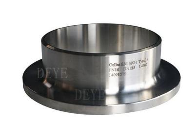 Chine SS304 316 raccords pour tuyaux en acier inoxydable collier de bout de bouton avec EN1092-1 à vendre
