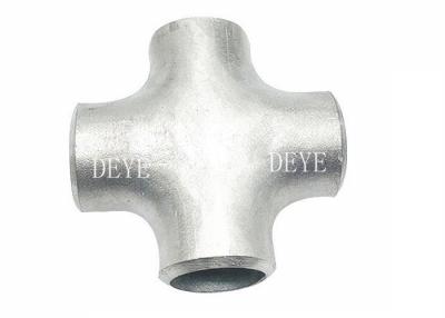 China SS304 SS321 SS316 Stainless Steel Cross Fitting With SCH40S SCH10s for sale