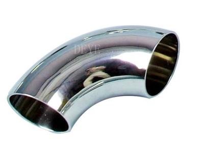 China Fittings para tuberías de soldadura de extremos de acero inoxidable SS304 pulido para la industria alimentaria en venta