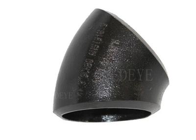 China Mild Steel CS Pipe Fittings 22.5deg  Eblow With SCH40 SCH80 for sale