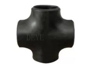 China Petroleum Pipeline Carbon Steel Pipe Fittings Cross with A234 WPB for sale