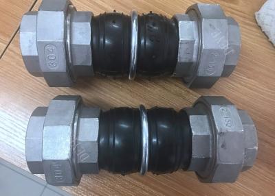 China Union Rubber Expansion Joints With SS Fittings en venta