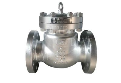 China Carbon Steel Oil Gas Valve WCB 300# Swing Check Valve With API600 API6D Standard for sale