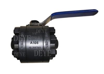China 2500lbs Oil Gas Valve FB A105 Forged Steel Ball Valve With BW Ends Butt Welded for sale