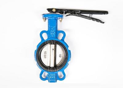 China Wras Ductile Iron Water Valve GG25 GGG40 GGG50 Wafer Butterfly Valves For Water for sale