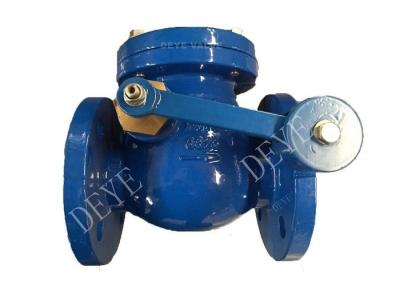 China GGG50 GGG40 Cast Ductile Iron Swing Check Valves With Arm Lever Weight for sale