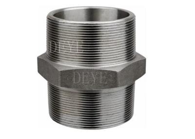 China 3M Forged High Pressure Pipe Fittings Hex Nipple With NPT BSPT for sale