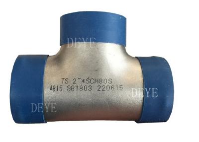 Chine Les raccords pour tuyaux en acier inoxydable duplex UNS31803 32750 pour les tuyaux à corrosion critique à vendre