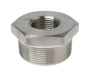 China SS304 SS201 SS316 SS Threaded Pipe Fittings For Hex Bushing for sale