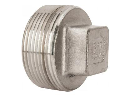 China BSPT BSPP NPT PS DIN SS Screwed Threaded Fittings For Square Plug for sale