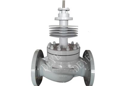 China Steel Globe Regualtion Control Valve With Cooling Fins for sale