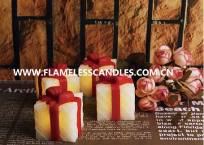 Chine Bougies votives sans flammes en forme de boîte du cadeau LED/belle lumière de LED Votives pour des cadeaux à vendre