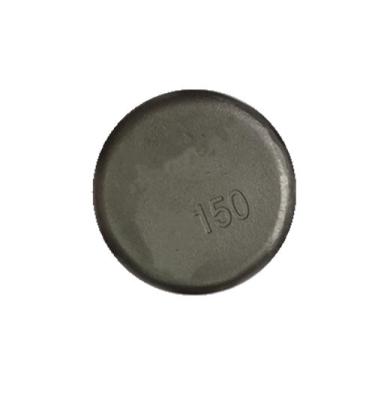 China 1.8kgs botões lisos do desgaste do cromo 150x27mm para máquinas escavadoras à venda
