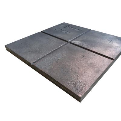 China 12.7kgs Easy Welded 63HRC 300*300*18mm Abrasion Resistant Plate for sale