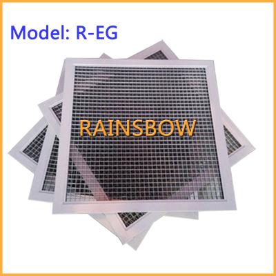 China Eggcrate Grille R-EG aluminium air louver air grille exhaust air register air vent grille air diffuser for sale