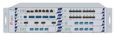 China FR8000-CH08 2.5U 8-Slot Management Rack, support 10G OEO , EDFA, AAWG, SOA, DCM Line card management for sale